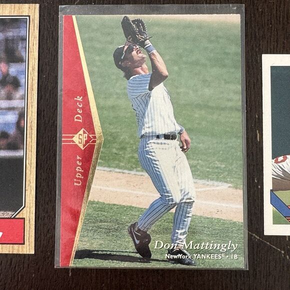 Don Mattingly 12 Card Lot NM  New York Yankees AL MVP Gold Glove All Star - Picture 3 of 12
